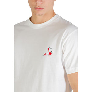 The Bomber Creme Baumwoll-Sportbekleidung
