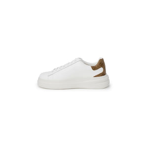 Guess Weiße Low-Top-Sneaker aus Polyethylen