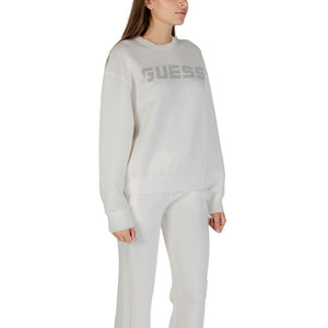 Guess Active Sweatshirt aus Viskose in Creme