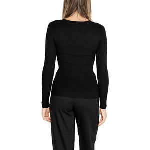 Morgan De Toi Schwarzer Sweatshirt aus Viskose