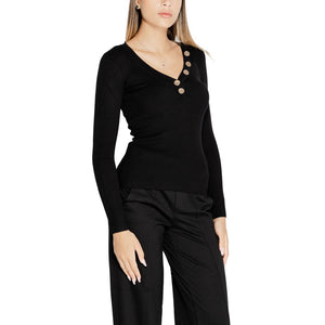 Morgan De Toi Schwarzer Sweatshirt aus Viskose