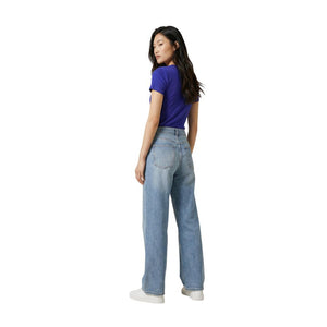 Calvin Klein Jeans Blaues Baumwoll-T-Shirt