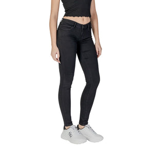 Guess Schwarze Skinny Jeans aus Baumwolle