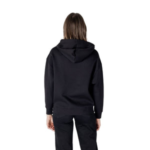 Armani Exchange Schwarzer Baumwoll-Hoodie