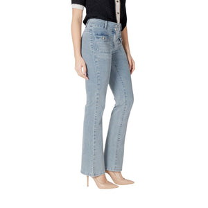 Morgan De Toi Blaue Baumwoll-Skinny-Jeans