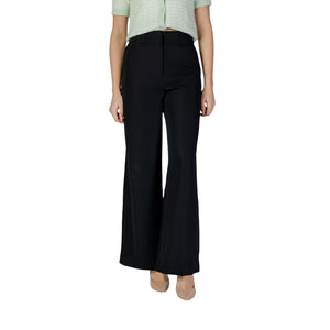Morgan De Toi Schwarze Freizeithose aus Polyester