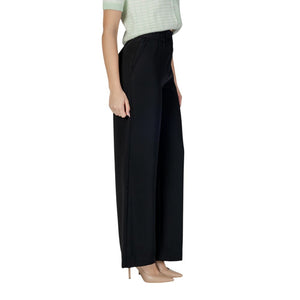 Morgan De Toi Schwarze Freizeithose aus Polyester
