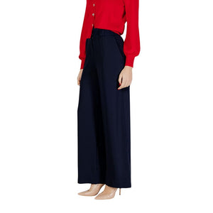 Morgan De Toi Blaue Freizeithose aus Polyester