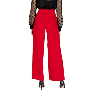 Morgan De Toi Rote Hose aus Polyester