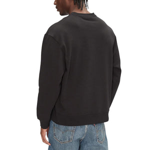 Calvin Klein Jeans Schwarzer Baumwoll-Sweatshirt