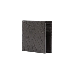 Armani Exchange Brauner Kartenhalter aus Polyester