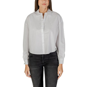 Armani Exchange Weiße Baumwollbluse