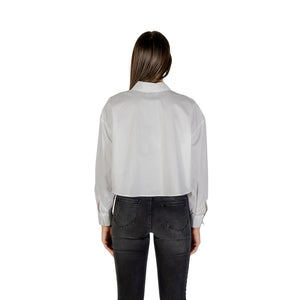 Armani Exchange Weiße Baumwollbluse