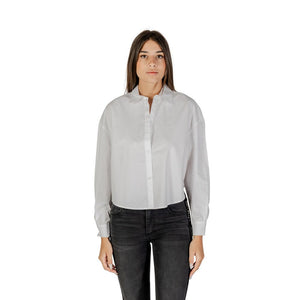 Armani Exchange Weiße Baumwollbluse
