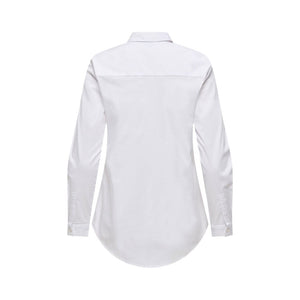Jacqueline De Yong Cremefarbene Baumwollbluse