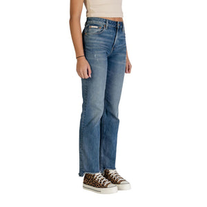 Calvin Klein Jeans Blaue Baumwoll-Mom-Jeans