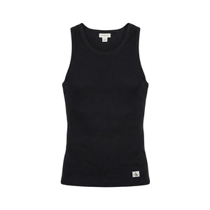 Black Cotton Tank Tops