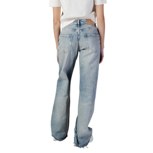 Tommy Hilfiger Jeans Hellblaue Bootcut Jeans aus recycelter Baumwolle