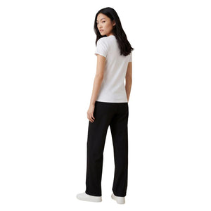 Armani Exchange Weißes Baumwoll-T-Shirt