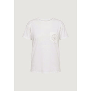 Liu Jo Weißes Baumwoll-T-Shirt