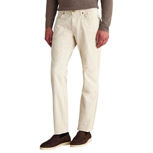 Jeckerson Weiße Skinny-Hose aus Elasthan