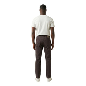 Jeckerson Braune Baumwoll-Skinny-Jeans