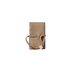 Calvin Klein Beige Leder Portemonnaie