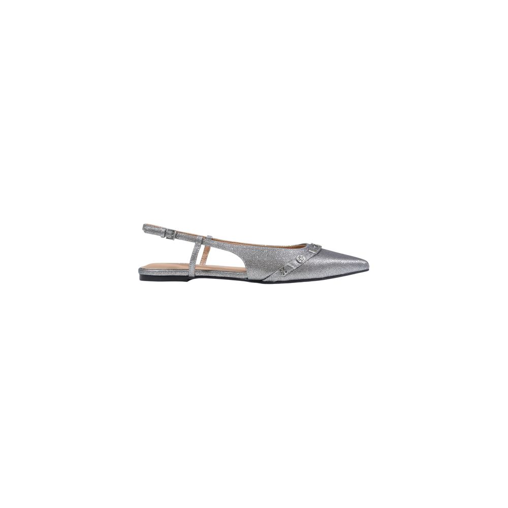 Guess Graue Plateau-Pumps aus Polyester