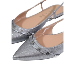 Guess Graue Plateau-Pumps aus Polyester