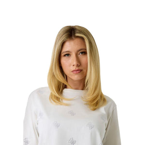 Guess Active Weißes Baumwoll-T-Shirt