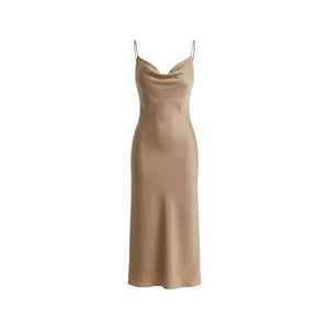 Guess Beiges Lyocell-Maxikleid