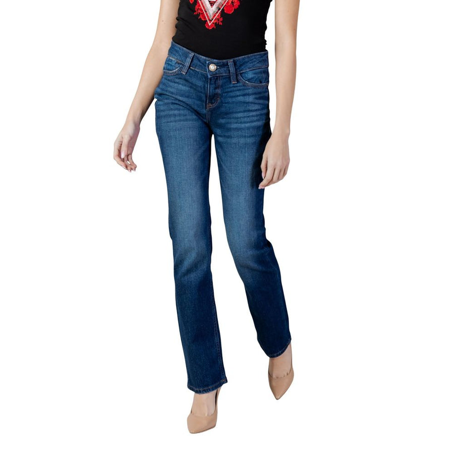 Guess Blaue Baumwoll-Skinny-Jeans