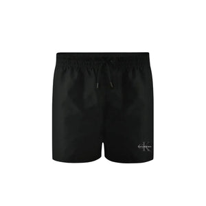 Calvin Klein Jeans Schwarze Badeshorts aus recyceltem Polyester