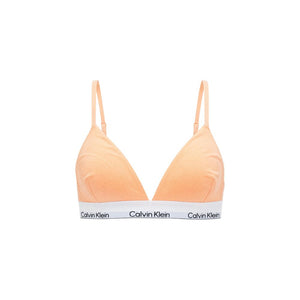 Orange Cotton Bra