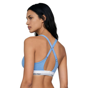 Calvin Klein Underwear Blauer Baumwoll-BH