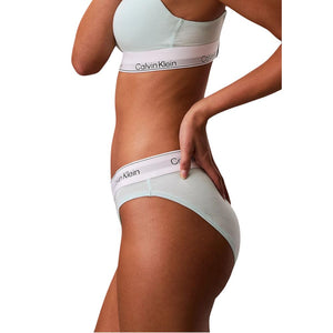 Calvin Klein Underwear Grüne Baumwoll-Panty