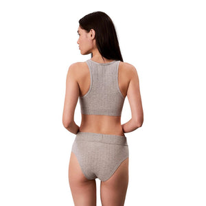 Calvin Klein Underwear Grauer Baumwoll-BH