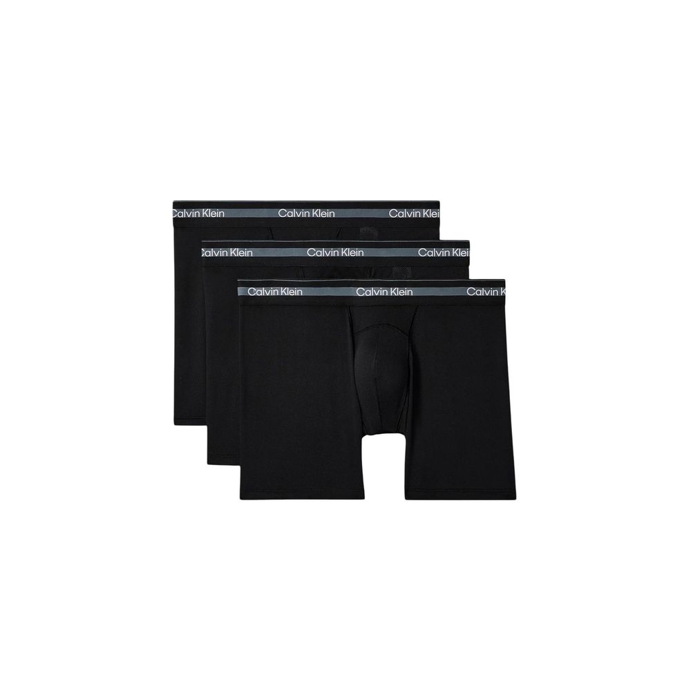 Calvin Klein Underwear Schwarze Boxershorts aus recyceltem Polyester