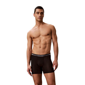 Calvin Klein Underwear Schwarze Boxershorts aus recyceltem Polyester