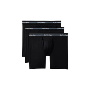 Calvin Klein Underwear Schwarze Boxershorts aus recyceltem Polyester