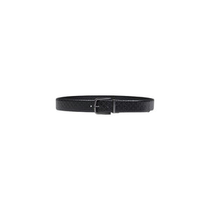 Bicolor Leather Regular Belt