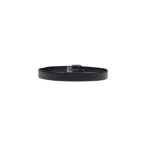 Bicolor Leather Regular Belt