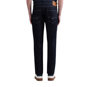 Replay Blaue Baumwolljeans im Relaxed Fit