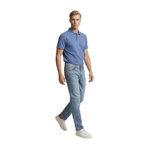 Replay Blaue Baumwolljeans im Relaxed Fit