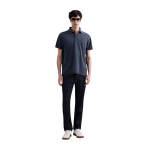 Replay Blaue Baumwolljeans im Relaxed Fit
