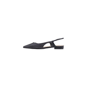 Liu Jo Schwarze Polyethylen-Plateau-Pumps