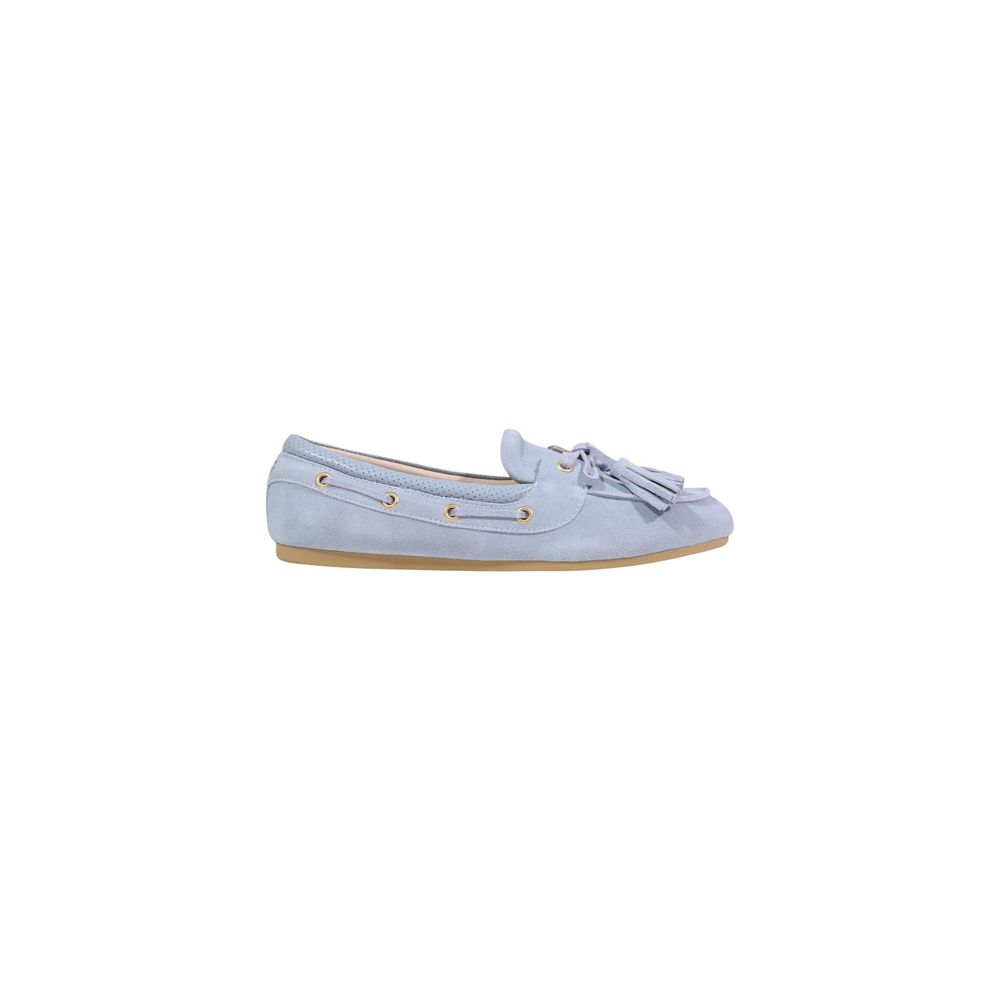 Liu Jo Blaue Plateau-Pumps aus Wildleder