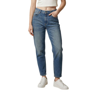Replay Blaue Baumwolljeans im Relaxed Fit