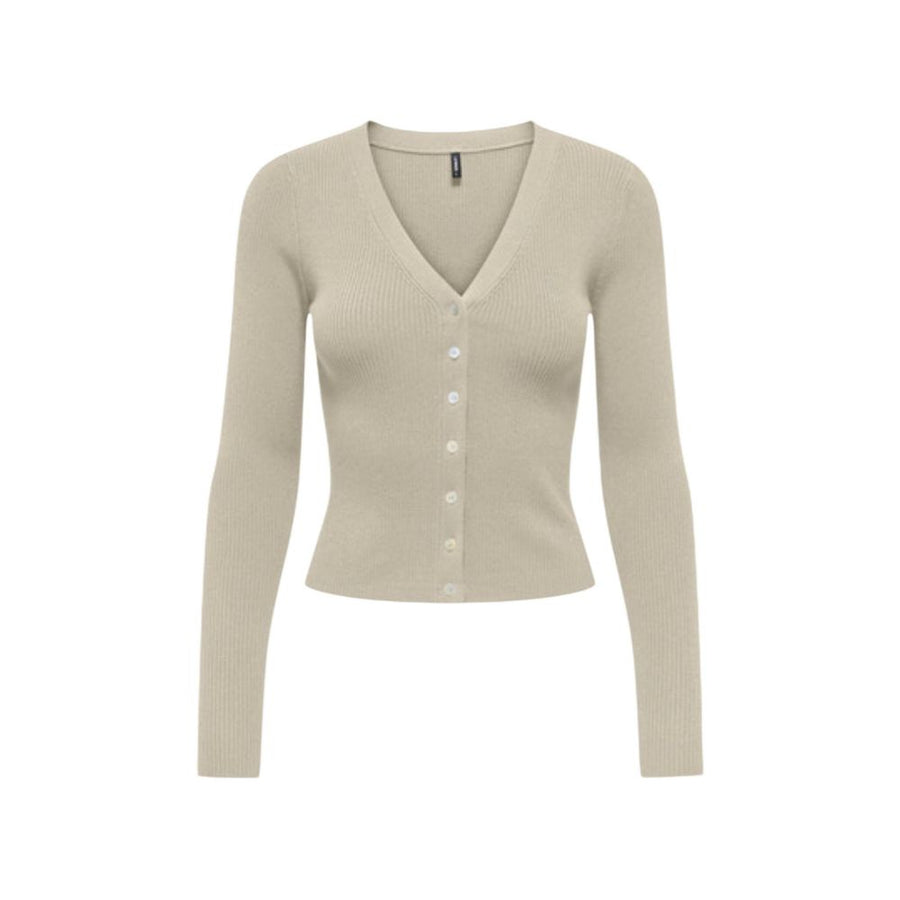 Only Beige Viskose Cardigan