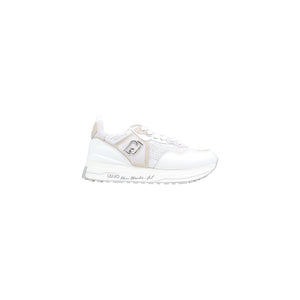 Liu Jo Weiße Sneaker aus Polyethylen mit klobiger Sohle